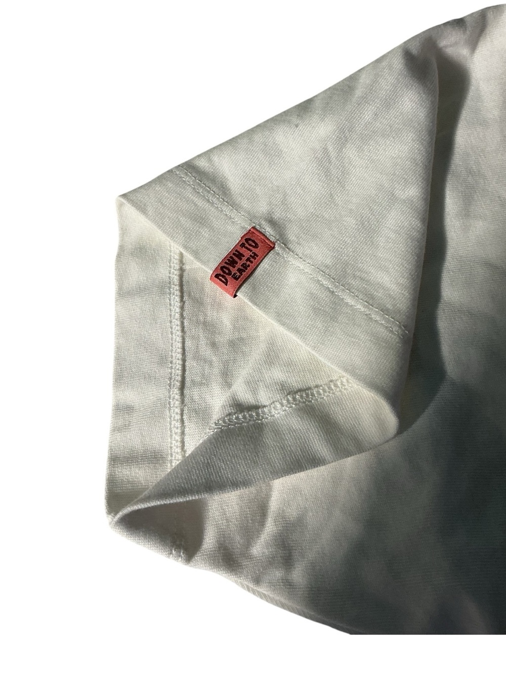 Scotch & Soda Cares Crop Down To Earth White T Shirt - Picture 7 of 11